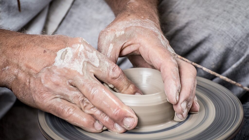Mann Keramik Handwerk Geschenke für bestandene Meisterprüfung im Handwerk